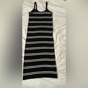 ELOQUII Striped Cami Dress, size 18/20 Plus Size Cotton